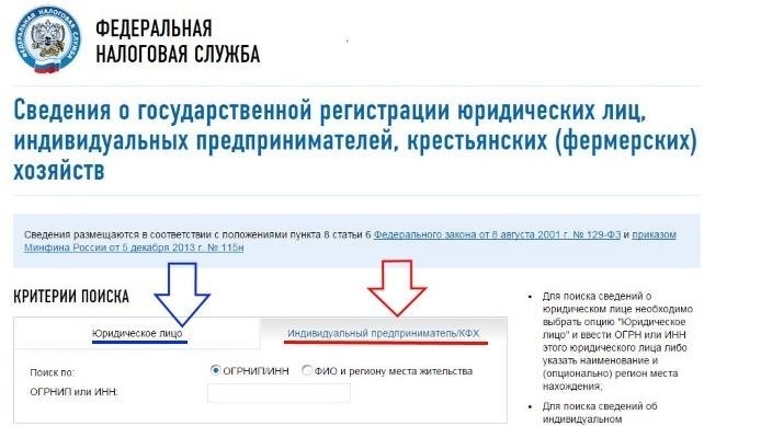 как узнать вид деятельности по ИНН онлайн